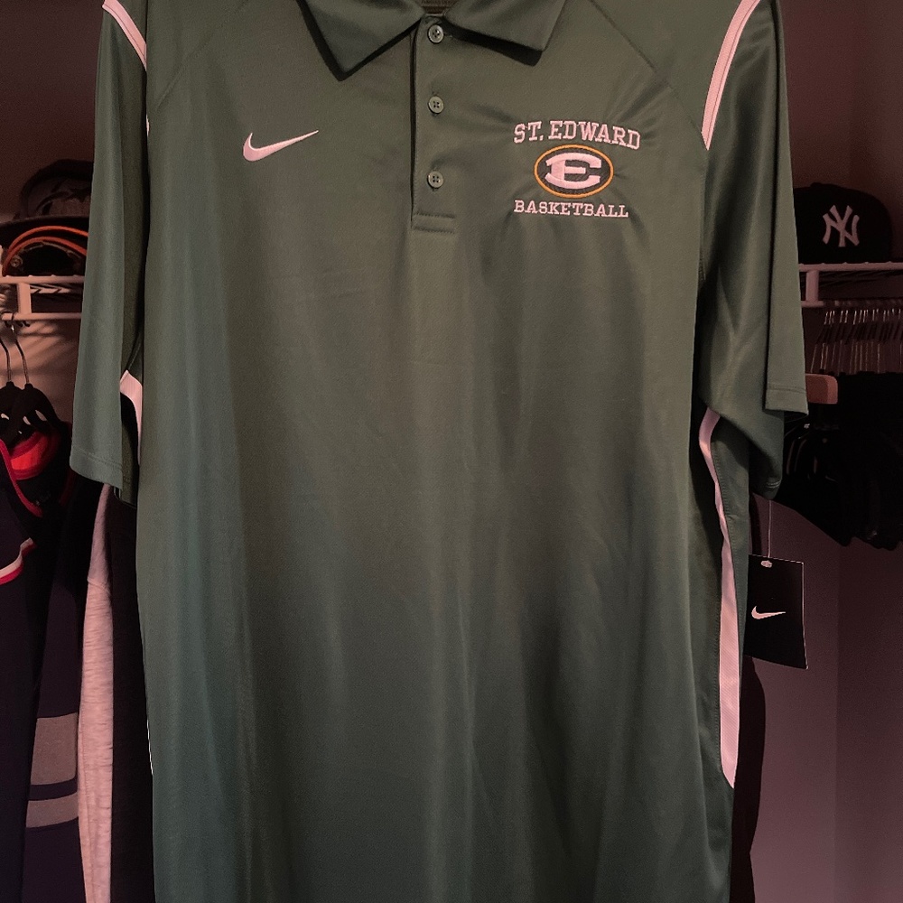 Nike St. Edward High School (Lakewood/Cleveland, OH) Basketball Polo Shirt